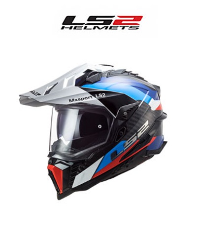 LS2 헬멧 MX701 C EXPLORER FRONTIER G.BLACK BLUE