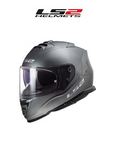 LS2 헬멧 STORM FF800 SOLID Matt Titanium